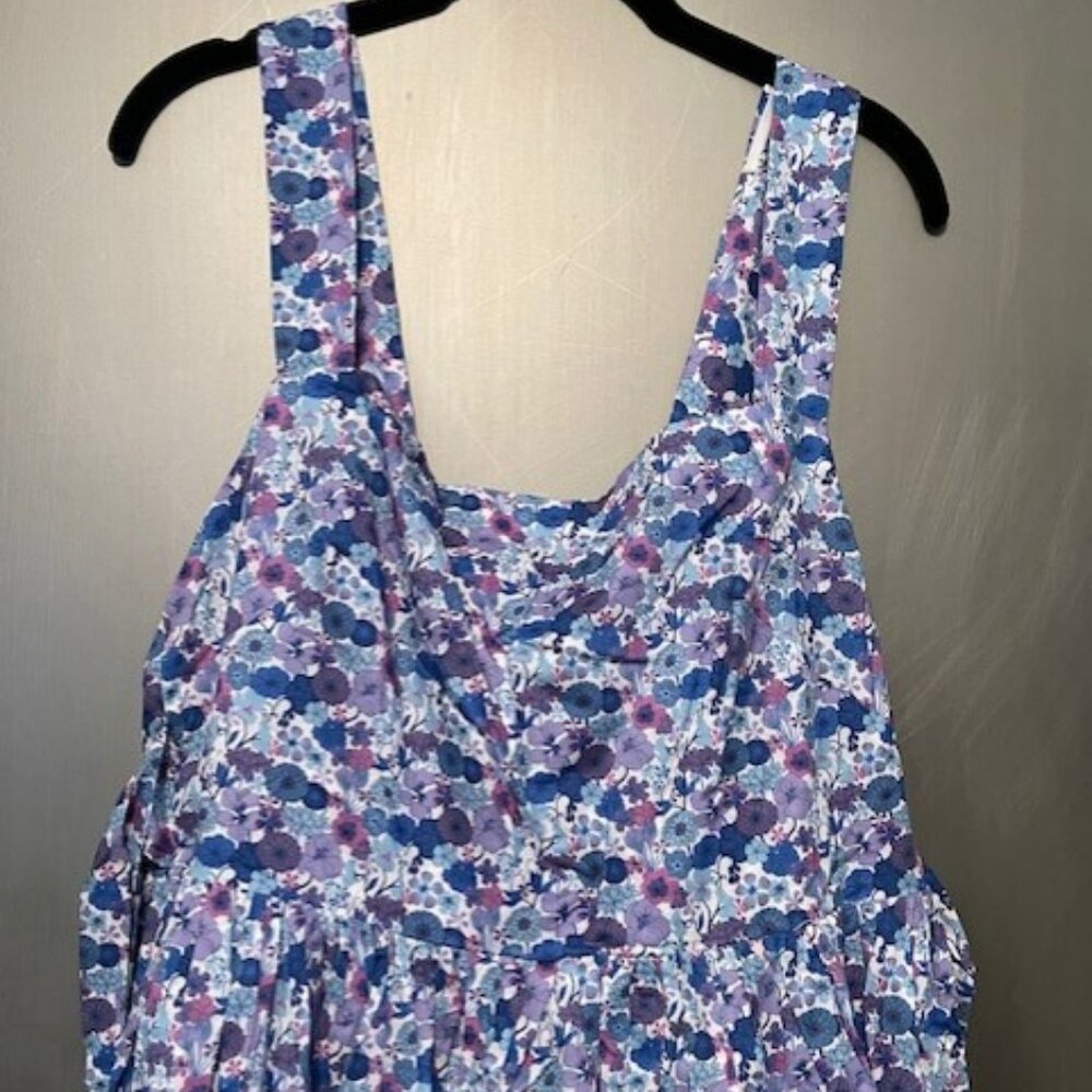 JCrew New apron dress in Liberty® Arrow Floral fabric - RETRO - Picture 10 of 16